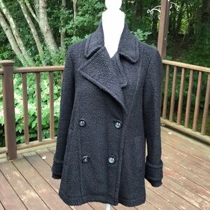 FREE PEOPLE Size XS Black wool blend jacket